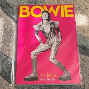Bowie Pink and Yellow Poster
